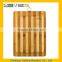 Honey Striped Bamboo Cutting Board With Hole