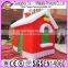 Christmas House Red Inflatable Bouncer Castle For Sales