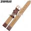 6|8|10|12mm high quality genuine leather Watch strap with stainless steel buckle Wholesale 3PCS