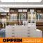 Luxury Villa Wood Grain Walk-in Closet Design Wardrobe for Home Furniture