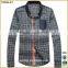 2016 OEM severce small fancy check mens polyester shirt cheapest shirt price