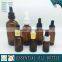 5ml 10ml 30ml 50ml 100ml amber glass essential oil bottle