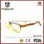 fade color fashion half frame eyeglasses