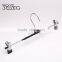 Custom Black Metal Power Clothes Hanger Metal Garment Hanger