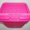 H513 15KG 40liter pet food container with flat lid