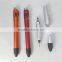 5 in 1 multi function screwdriver led light touch plastic ballpoint pen