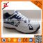 Senior Pro 515 Spike leather blue Cricket Shoes Size:(Us 7 - 13)Platinum Full Spike Cricket Shoes