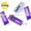 7*21mm Acrylic Point Back Rectangular Mix Color Bling Rhinestone&Crystal For Stylish Bags Garment Shoes #GY014-21P(Mix-s)