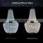 Wholesale Chandelier Crystal Prisms, Factory Lighting Silver Aluminum Pendant Chandelier MD26018