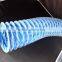 Blue air conditioning pvc air duct pipe flexible air duct