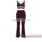 Fashion Vest Cross Front Pocket wholesale ladies formal pant suits