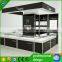 Retail Ring Display Counter/ MDF Jewelry Display Furniture/ Lighted Jewellery Counter Display