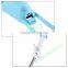 Hot Sales 2 in 1 Portable USB Cooling Fan Selfie Stick with Fan, Folding Wired Selfie Stick
