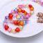 Fashion Cheap Colorful Heart Shape Plastic Bead Bracelet