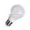 7w indoor glass body led lamp a60 light bulb