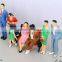 building model figure, model figures in resin, scale model figure, plastic model figures for 1/30, artificial model figure