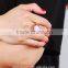hot style rings 925 sterling silver ring inlaid natural Opal powder stone Ring factory wholesale