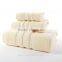 Home textil supplier wholesale 3piece towel set custom bath towels set