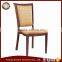 wholesale low price hotel cheap metal modern low back dining chair