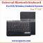 7"-10" Tablet PC Universal bluetooth keyboard Buckle leather case suit for Android Windos IOS system bluetooth 3.0