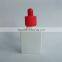 15ml rectangle white dropper glass bottle with childproof cap                        
                                                                                Supplier's Choice