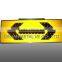 Road Safety Products Reflective Solar Powered Blinking Warning LED Traffic Sign