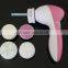 electric face exfoliator 5 In 1 beauty facial cleaner