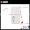 Portable Built-in Cable Power Bank 4000mah with Dual USB, Universal External Mobile Portable Charger for Samsung