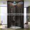 Brass hinge and pivot square shape pivot shower enclosure EX-417