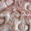 embroideryed plush fabric