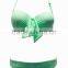 Lim Green butterfly with stripe sexy bikini