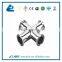 Sanitary Clamp 4 Way Weld Elbow
