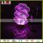 bedroom decorative light 3D table lamp with color changing