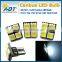 501 T10 W5W 194 8000K Cool White 4pcs 5050 SMD LED Sidelight Bulbs Canbus Error Free