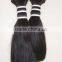 raw Hair material 26inch 65cm remy double drawn chinese human hair, all hair is same length