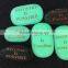 OEM Decorative Special Luminous Pebble Stone with Any Wishing Words