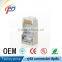 RJ45 Type UTP FTP Cat5e Cat6 RJ45 modular plug 8p8c
