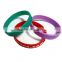 swirl color beautiful silicone bracelet bulk promotional gift for kids
