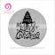 Stainless steel living floating locket plate with manufacturer