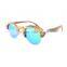 Wholesale Hot Selling wood material Frame Bamboo Wood Sunglasses with CE &FDA