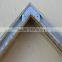 Wholesale wood picture frame photo wooden photo frame silver mount board