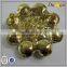 beautiful lotus shape rhinestone brooch for wedding invitations