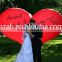 Led inflatable heart-shaped wedding decoration