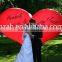 Led inflatable heart-shaped wedding decoration