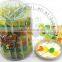 7 in 1 Fruit Shape Mini Jelly Cup / Fruit Jelly 7pcs Candy in jar