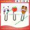 wholesale cute paper clip personalized book folder