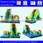 China Henan inflatable slide, giant inflatable water park slide