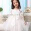 Princess White Birthday Dress For Girl Of 7 Years Old Lace Sleeves Birthday Dress For Girl Of 7 Years Old