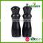 2016 black bamboo salt and pepper mill OEM factory China