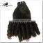 Cheap malaysian curly hair bun human hair weaving